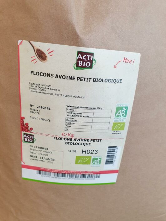 FLOCONS AVOINE PETIT par 1KG