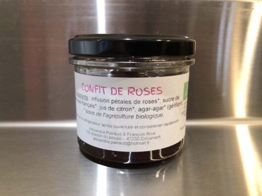 Confit de roses - AB - 110g