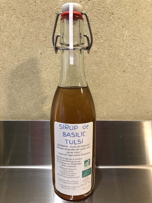 Sirop de basilic tulsi - AB - 35cl