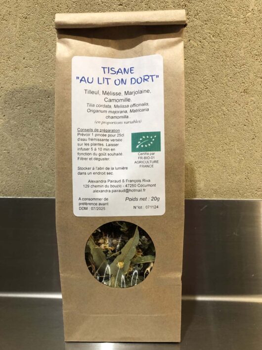 Tisane Au Lit On Dort - AB - 20g