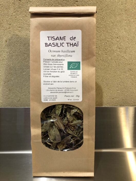 Tisane Basilic thaï - AB - 20g