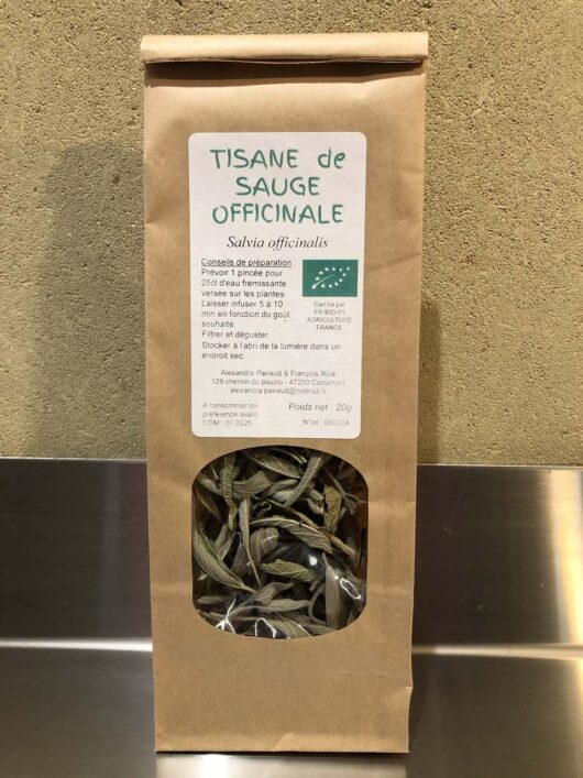 Tisane Sauge officinale - AB - 20g