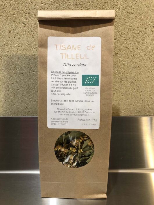 Tisane Tilleul - AB - 15g